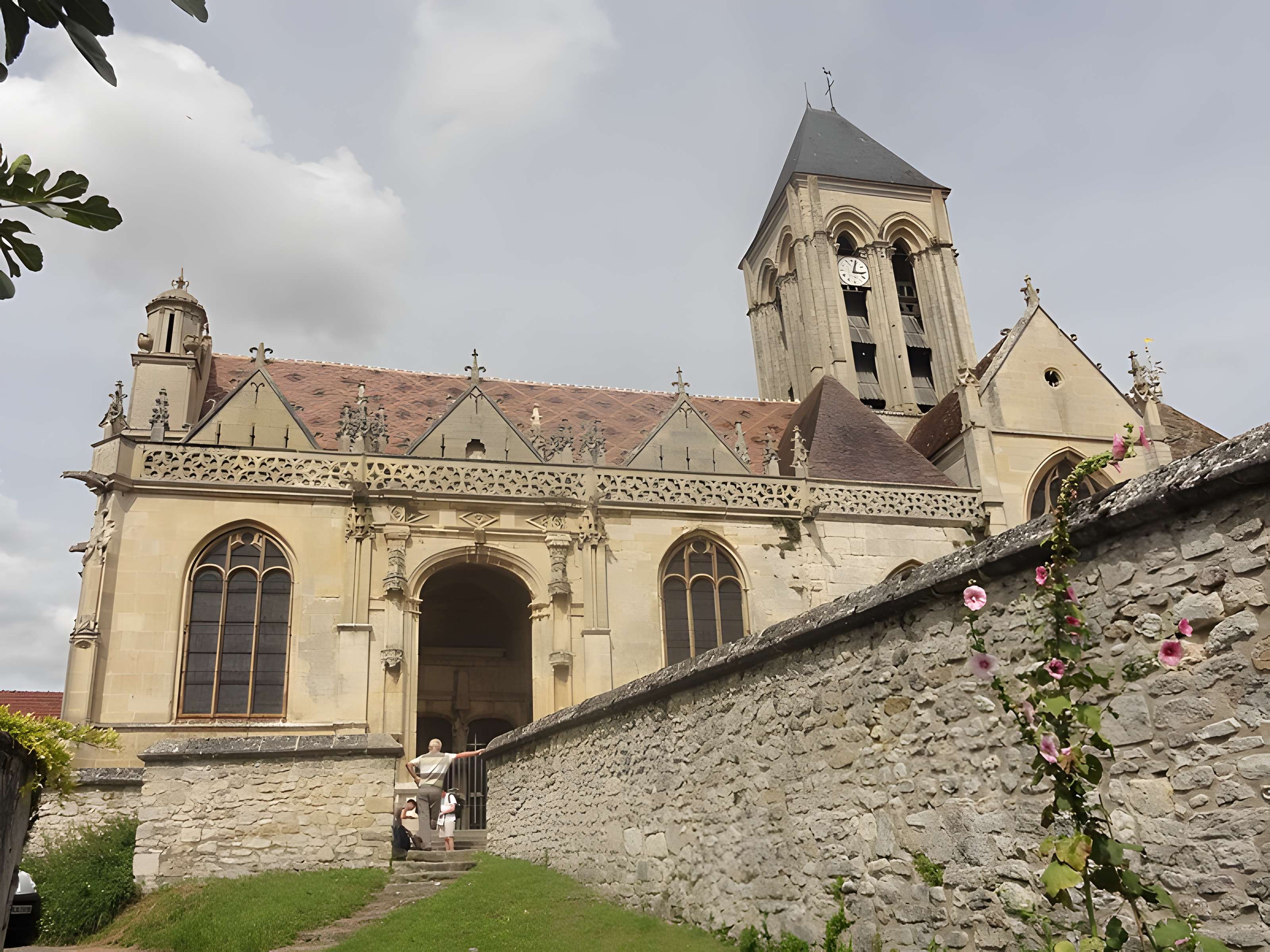 Église Notre-Dame et croix de Vétheuil
