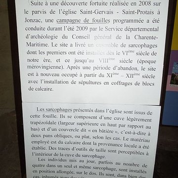 Église Saint-Gervais-Saint-Protais de Jonzac