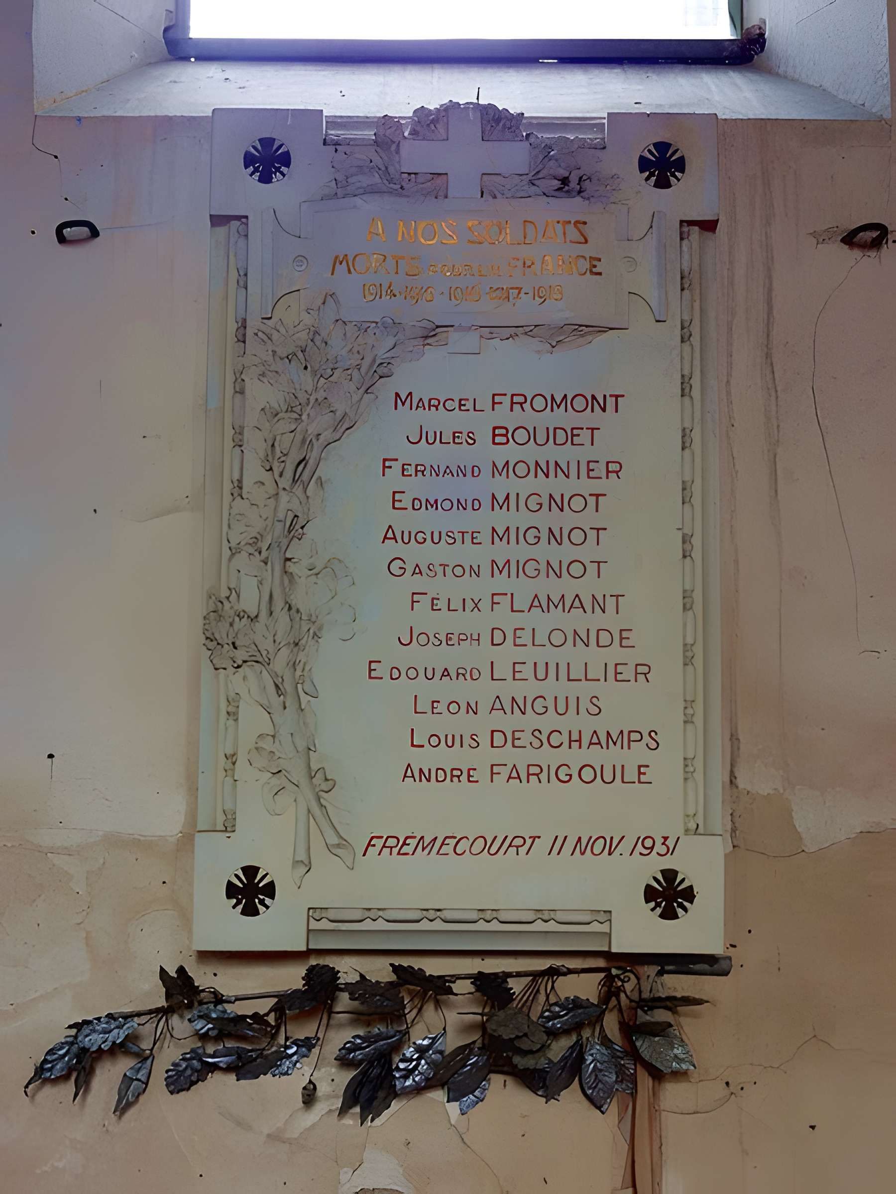 Église Notre-Dame-de-l'Assomption de Frémécourt