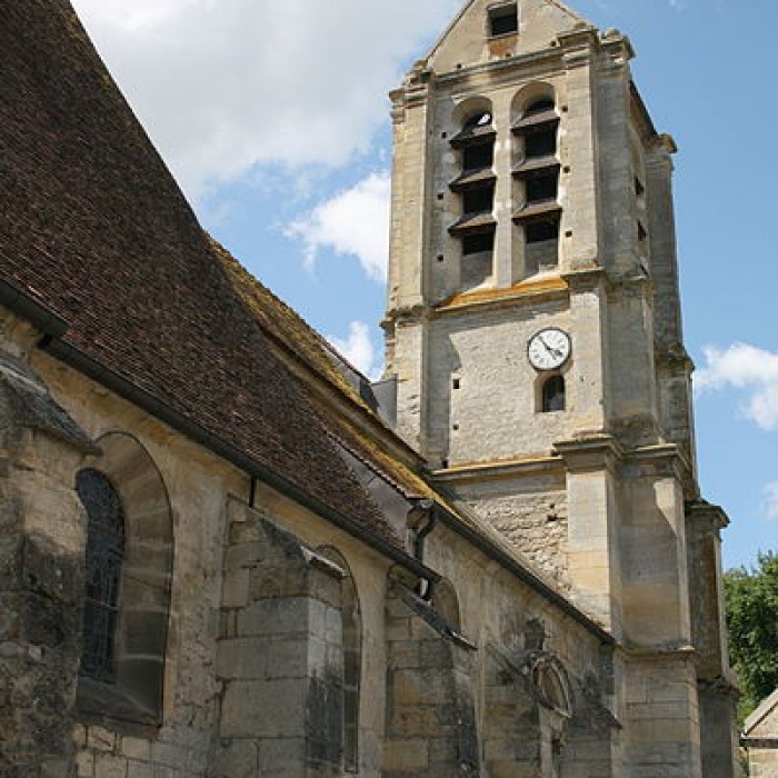 Photo de Église Notre-Dame-de-lAssomption de Vauréal et croix