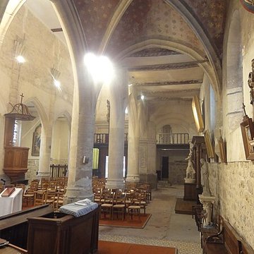 Église Notre-Dame-de-lAssomption de Vauréal et croix