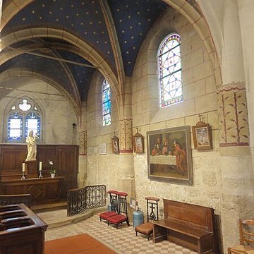 Église Notre-Dame-de-lAssomption de Vauréal et croix