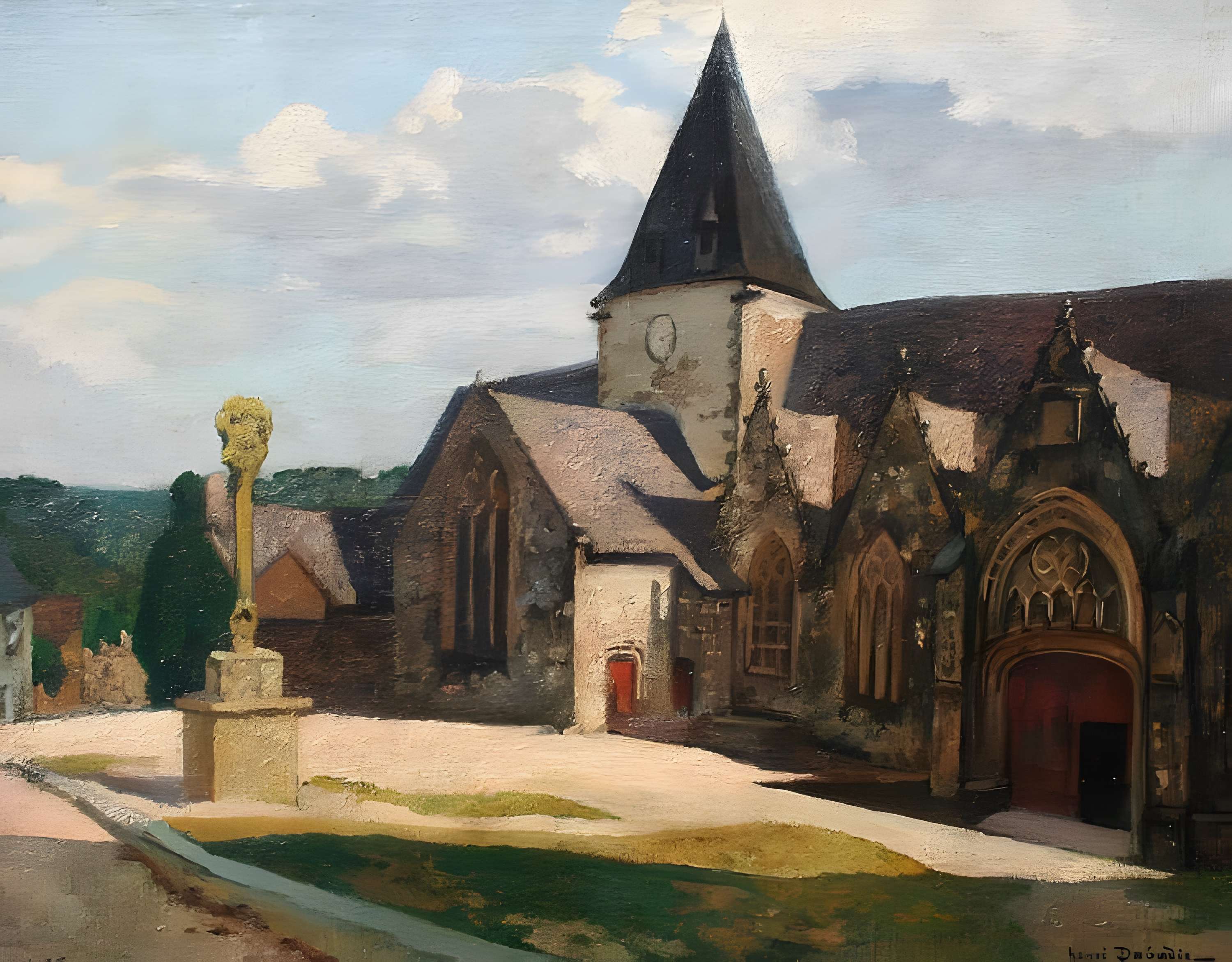 Église Notre-Dame-de-la-Tronchaye de Rochefort-en-Terre