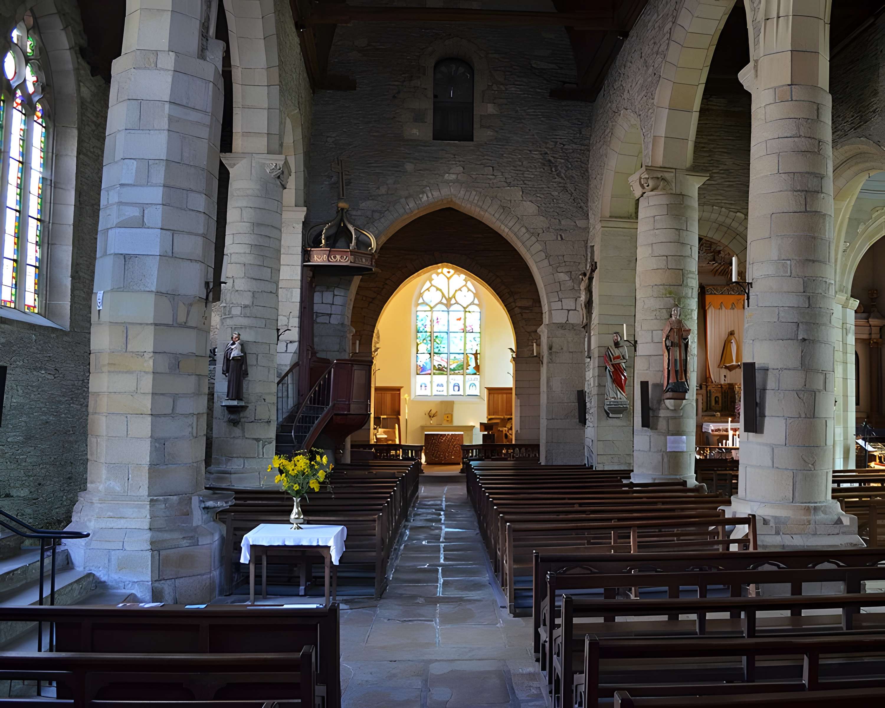 Église Notre-Dame-de-la-Tronchaye de Rochefort-en-Terre