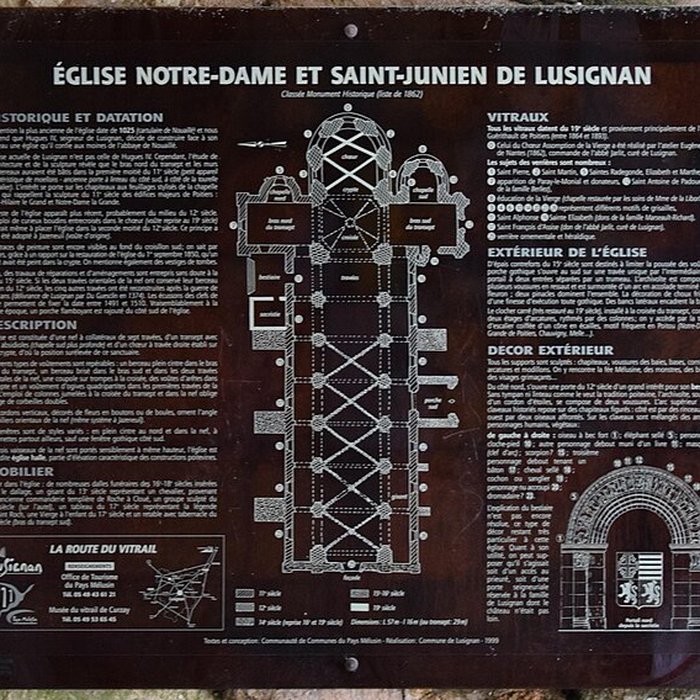 Photo de Église Notre-Dame-et-Saint-Junien de Lusignan