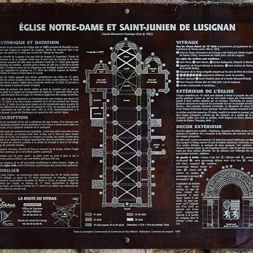 Église Notre-Dame-et-Saint-Junien de Lusignan