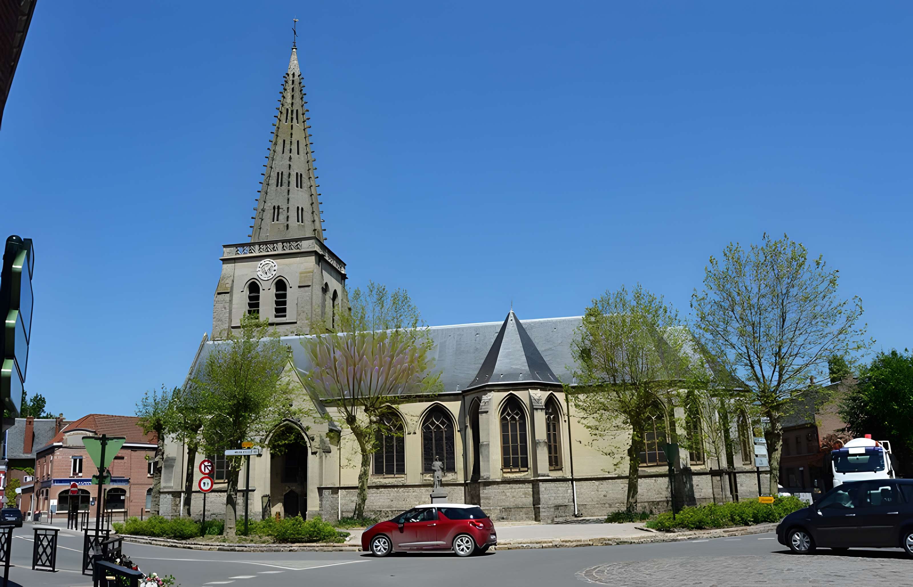 Église Saint-Amé de Lestrem