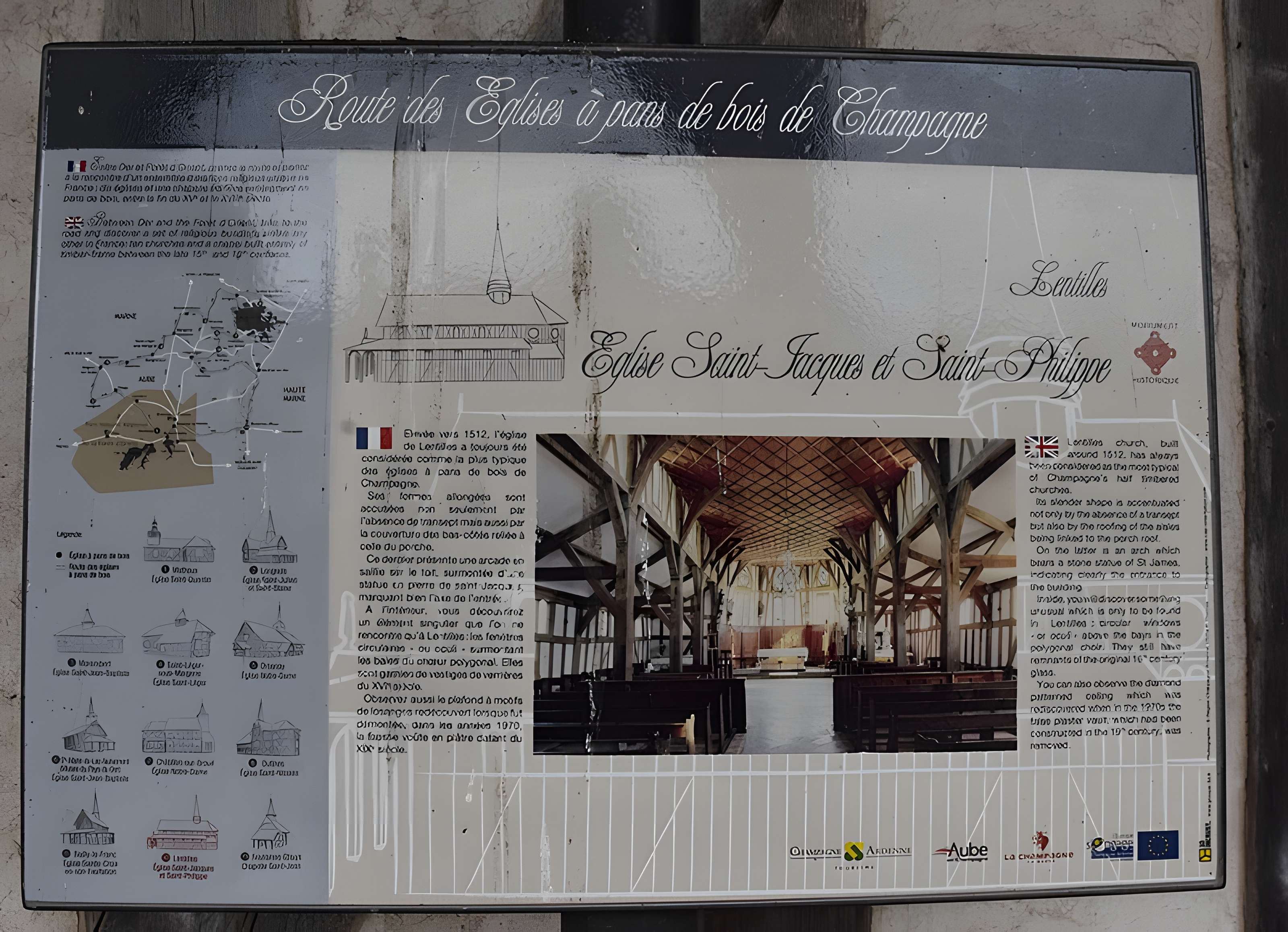 Église Saint-Jacques-et-Saint-Philippe de Lentilles