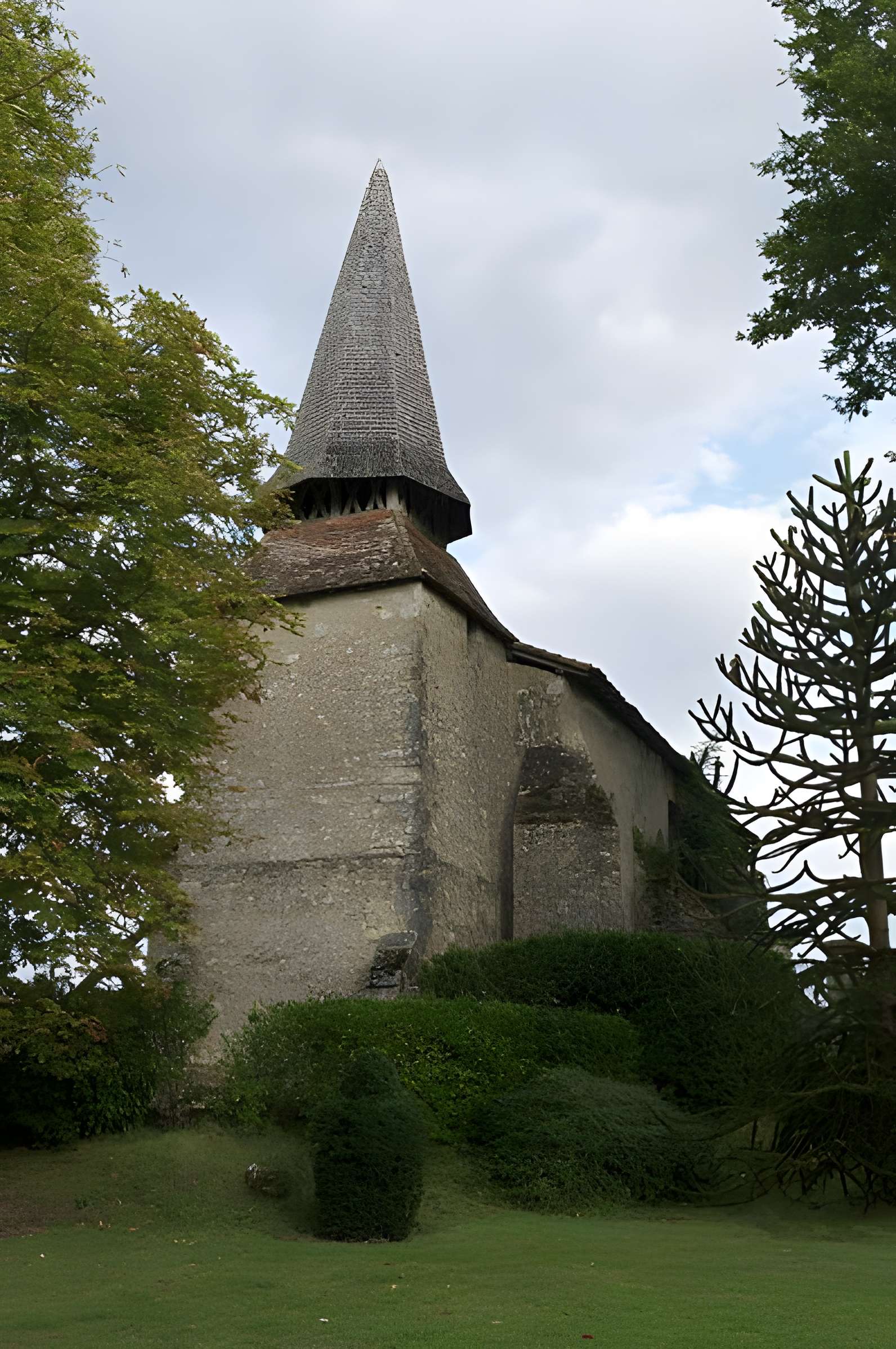 Église Saint-André d'Argelouse de Saint-Justin 