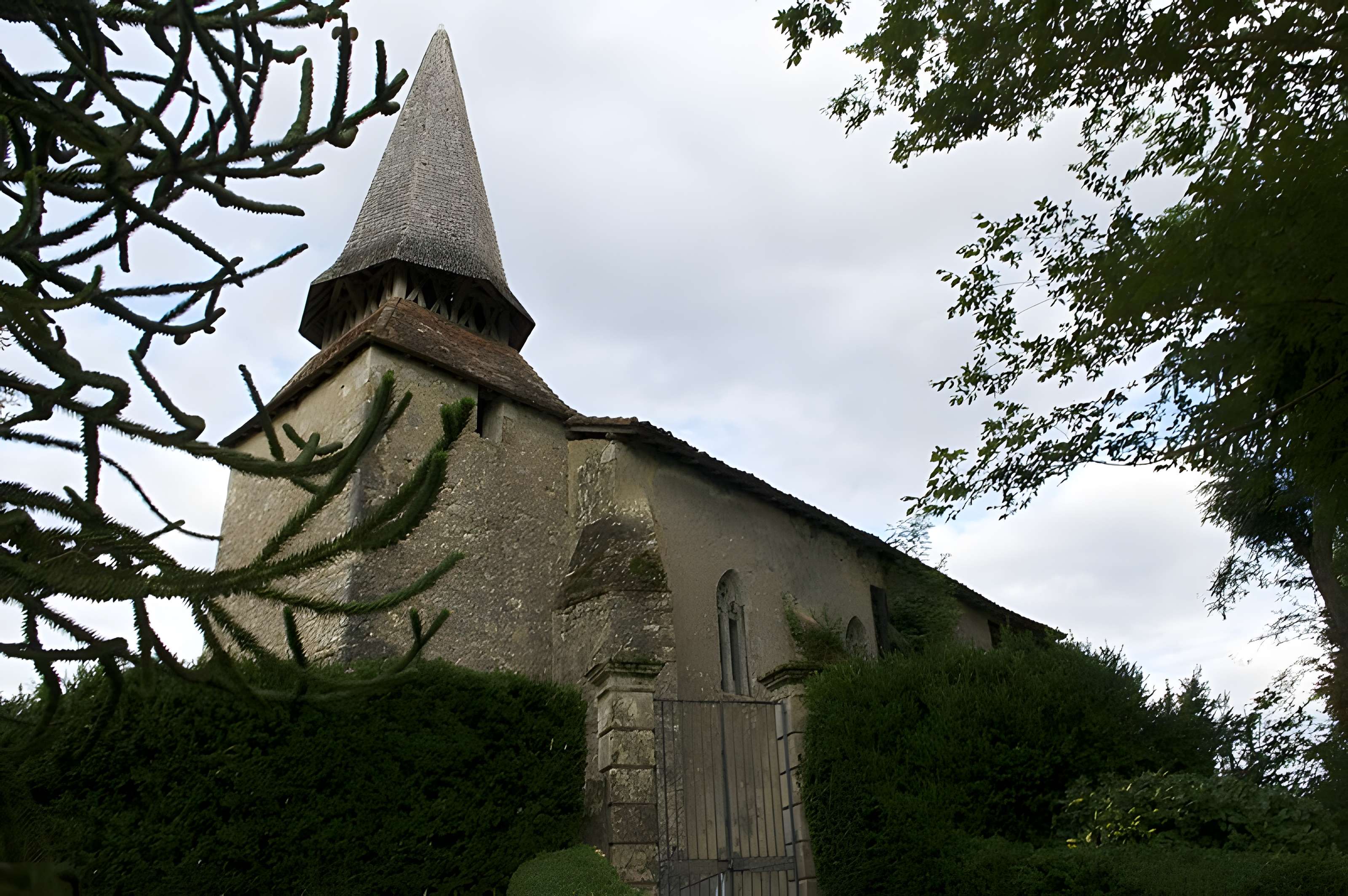 Église Saint-André d'Argelouse de Saint-Justin