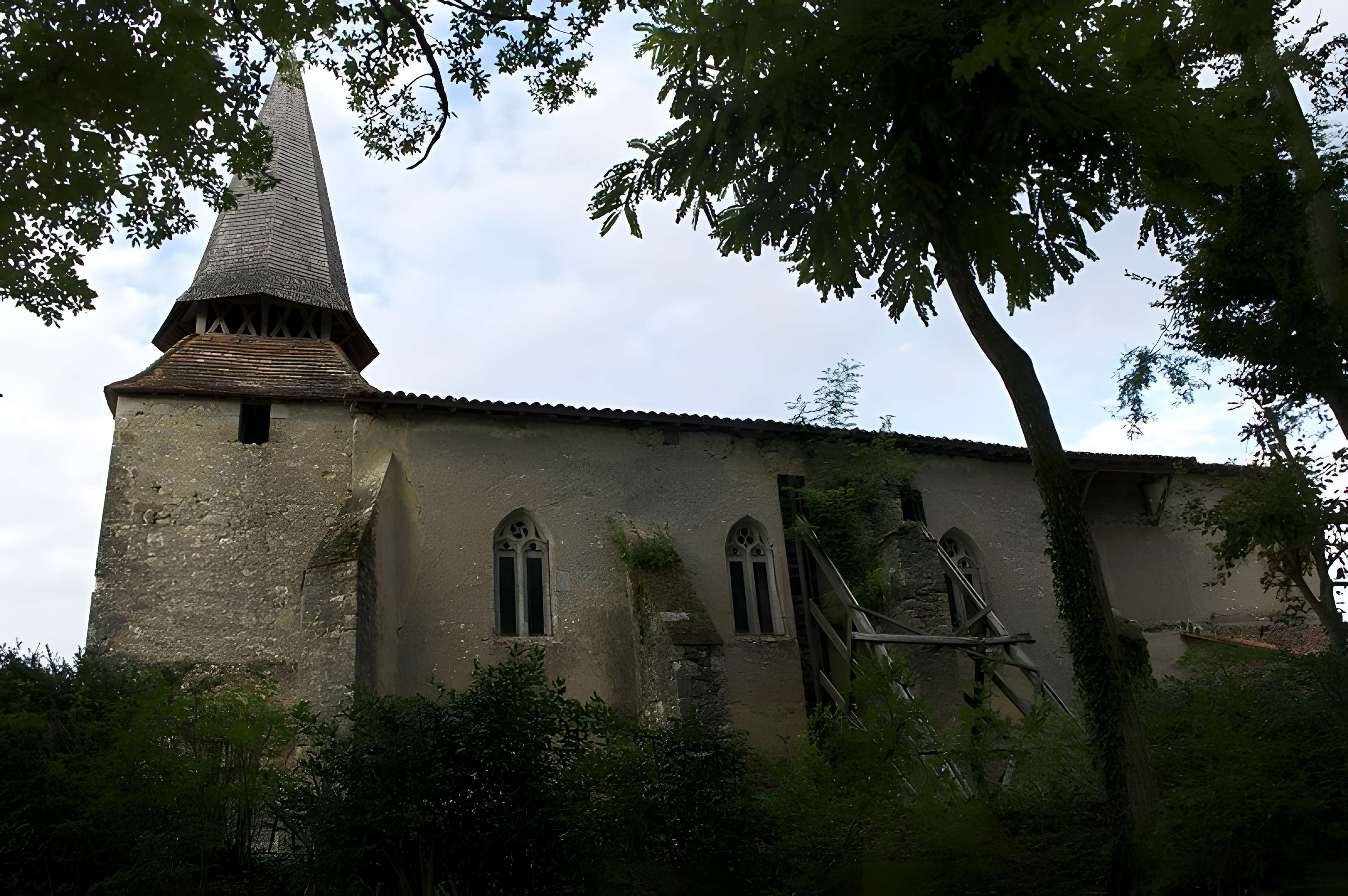 Église Saint-André d'Argelouse de Saint-Justin