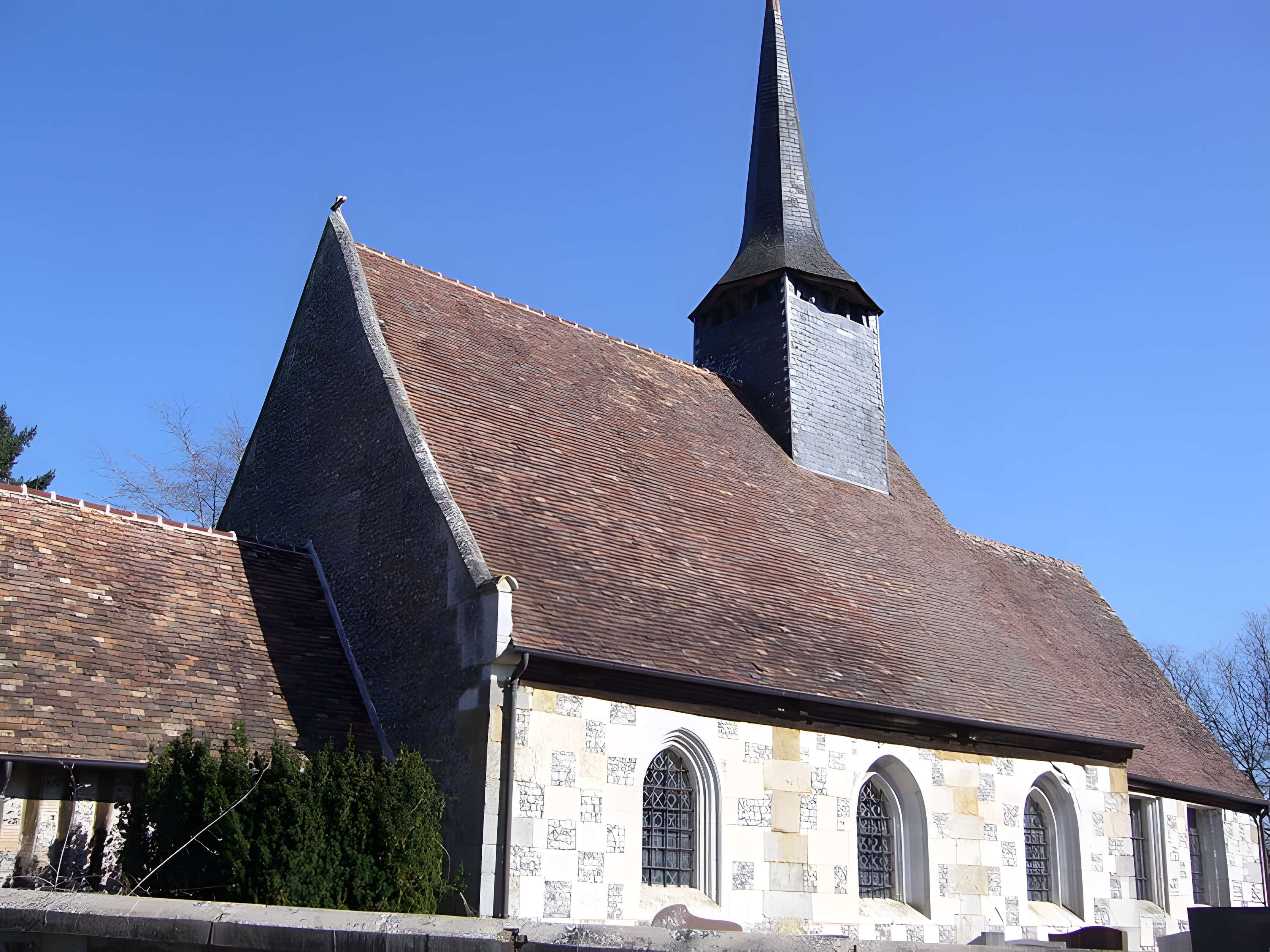 Église Saint-Aubin de Saint Aubin-sur-Risle 