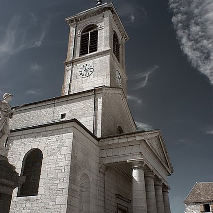 Photo de Église Saint-Aubin de Saint-Aubin dans le Jura