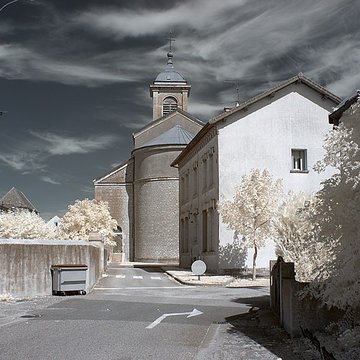 Église Saint-Aubin de Saint-Aubin dans le Jura