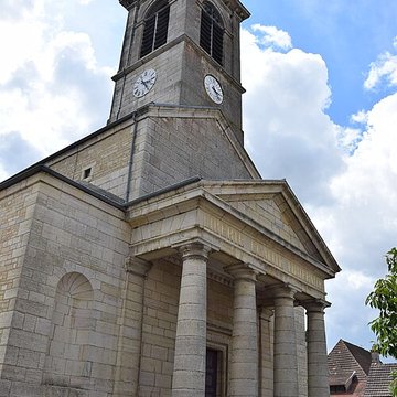 Église Saint-Aubin de Saint-Aubin dans le Jura