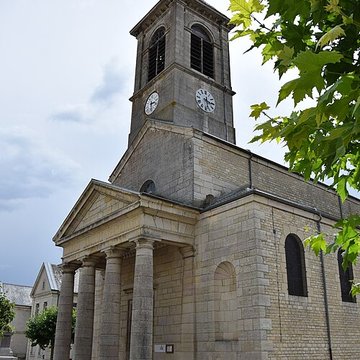 Église Saint-Aubin de Saint-Aubin dans le Jura