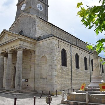 Église Saint-Aubin de Saint-Aubin dans le Jura