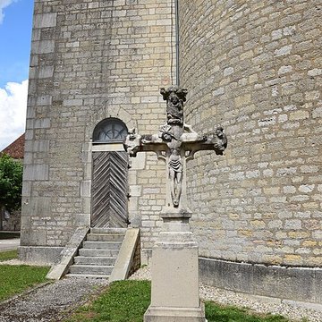 Église Saint-Aubin de Saint-Aubin dans le Jura