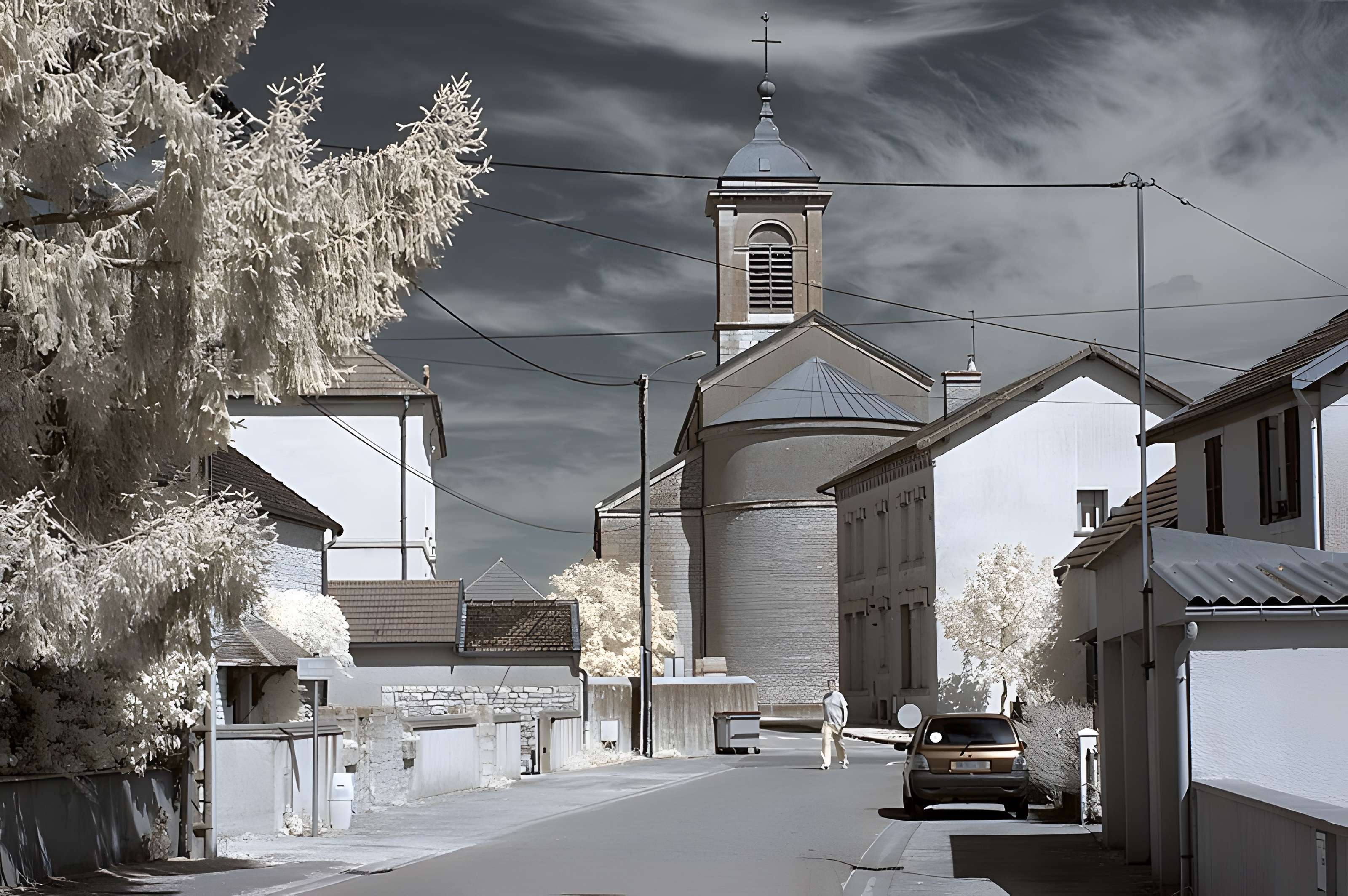 Église Saint-Aubin de Saint-Aubin dans le Jura