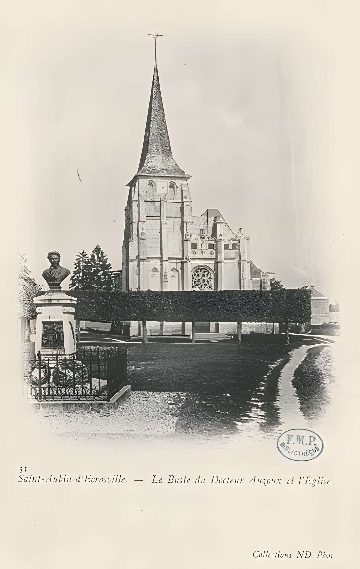 Église Saint-Aubin de Saint-Aubin-d'Écrosville