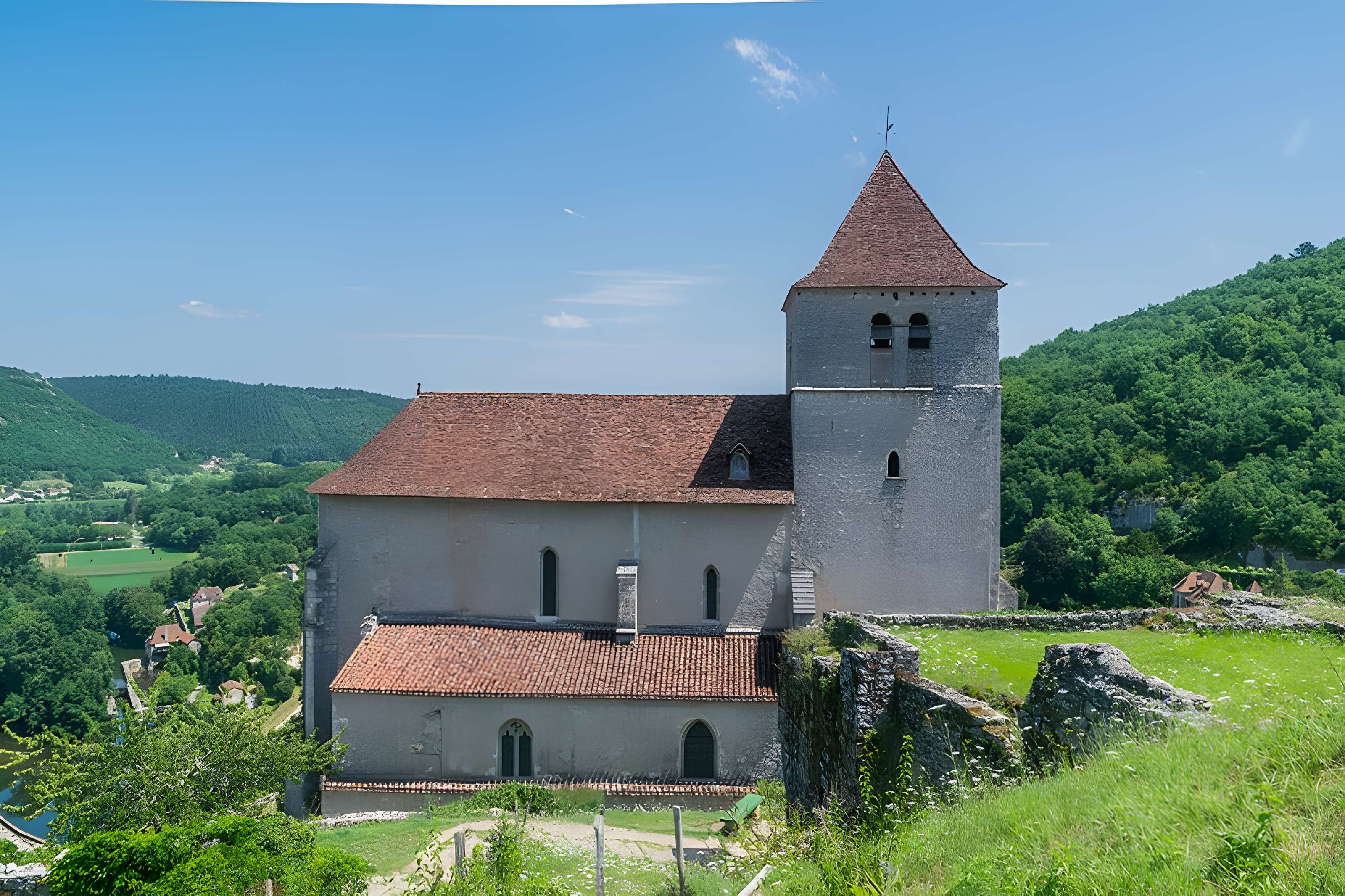 Église Saint-Cirq de Saint-Cirq-Lapopie