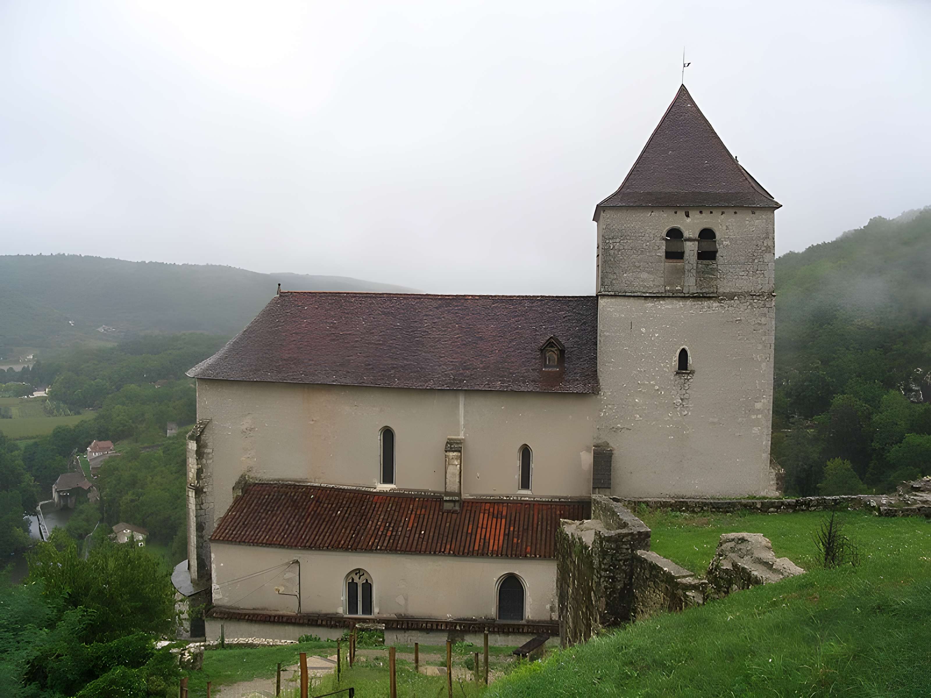 Église Saint-Cirq de Saint-Cirq-Lapopie