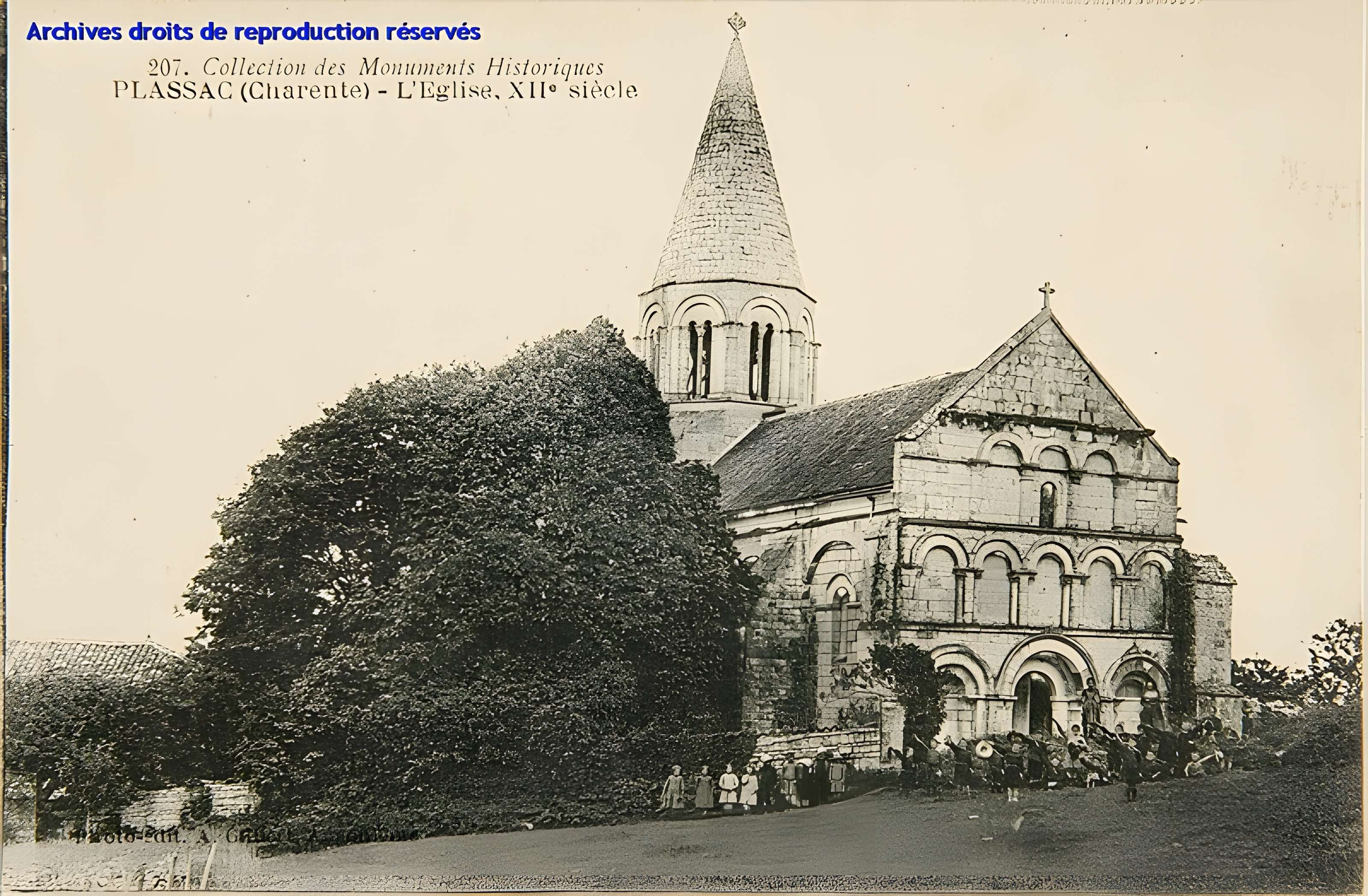 Église Saint-Cybard de Plassac