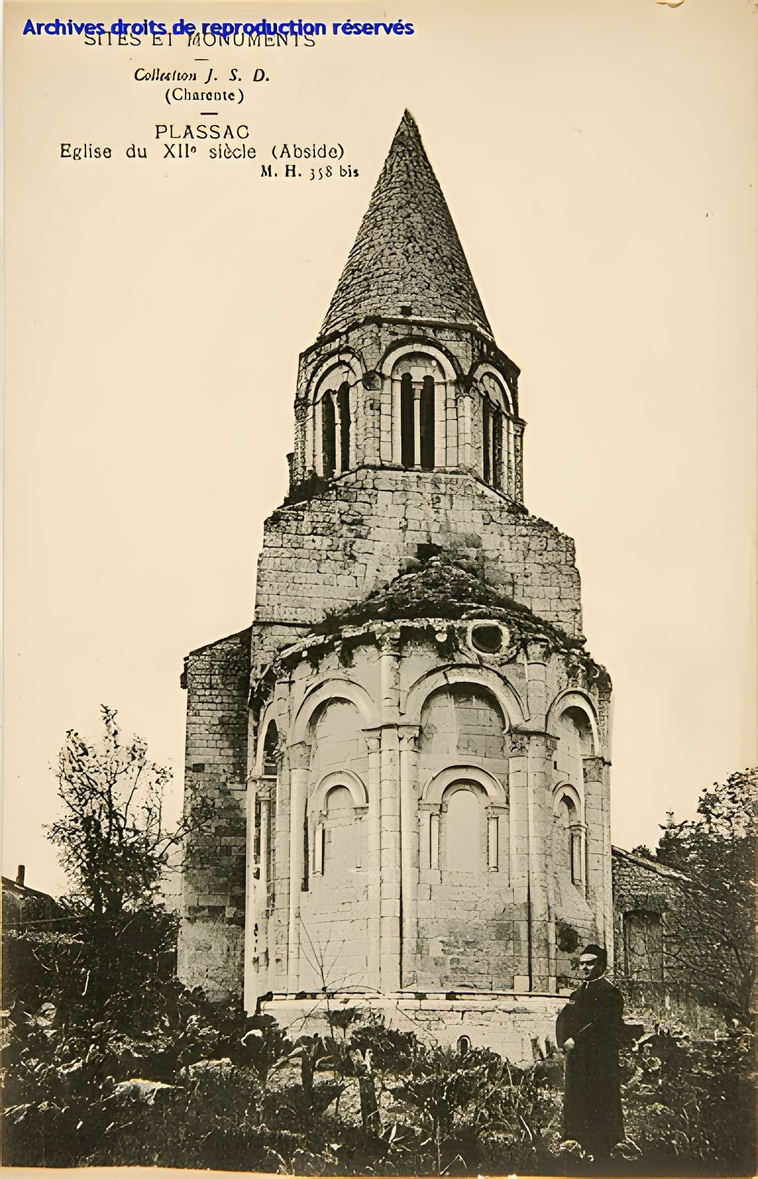 Église Saint-Cybard de Plassac