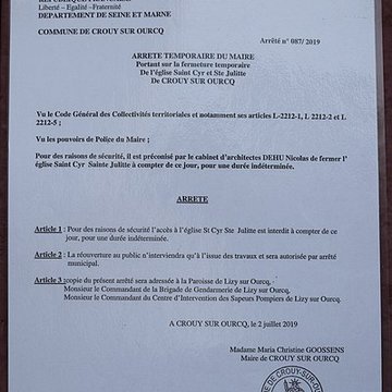 Église Saint-Cyr-et-Sainte-Julitte de Crouy-sur-Ourcq