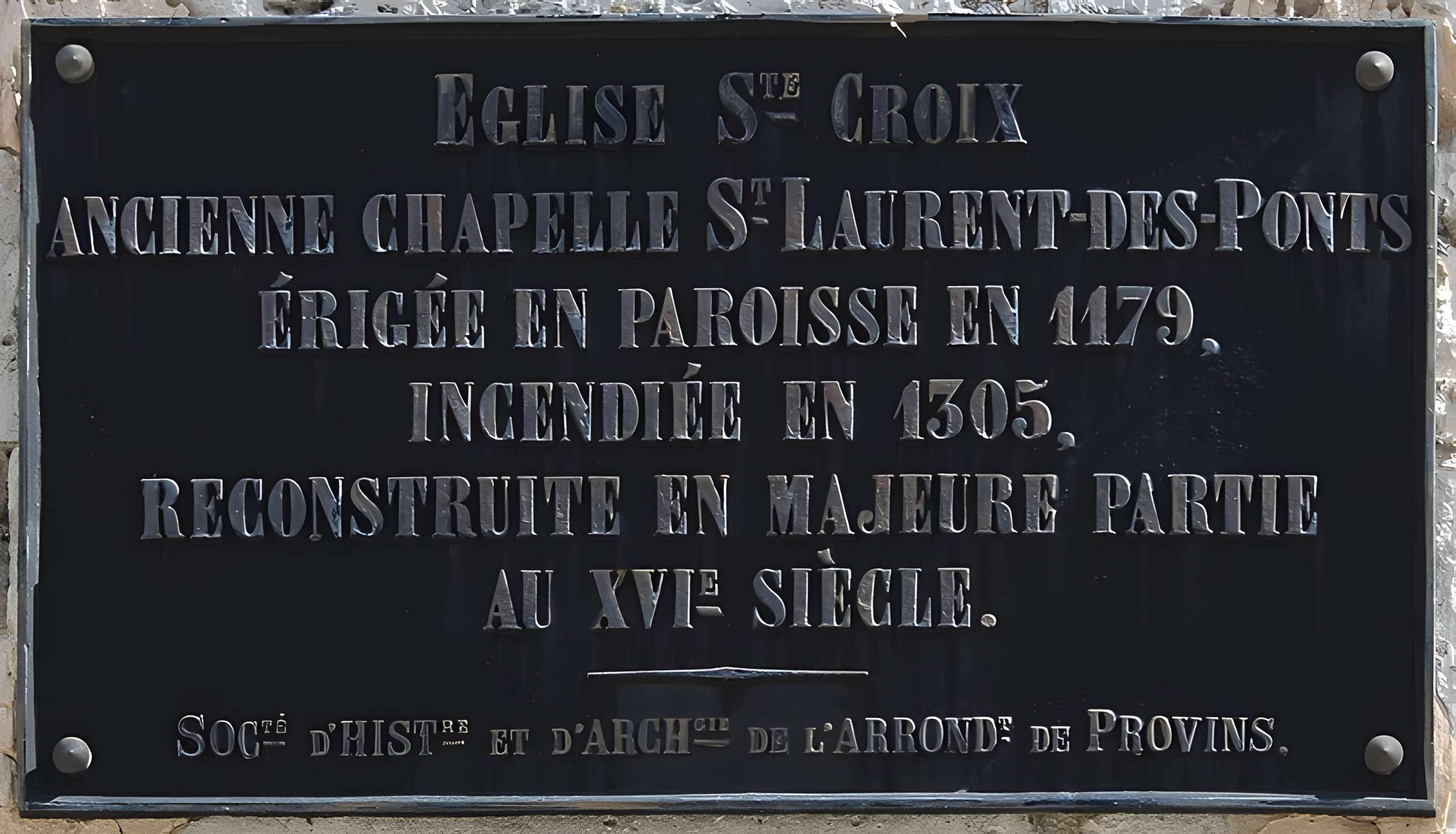 Église Sainte-Croix de Provins