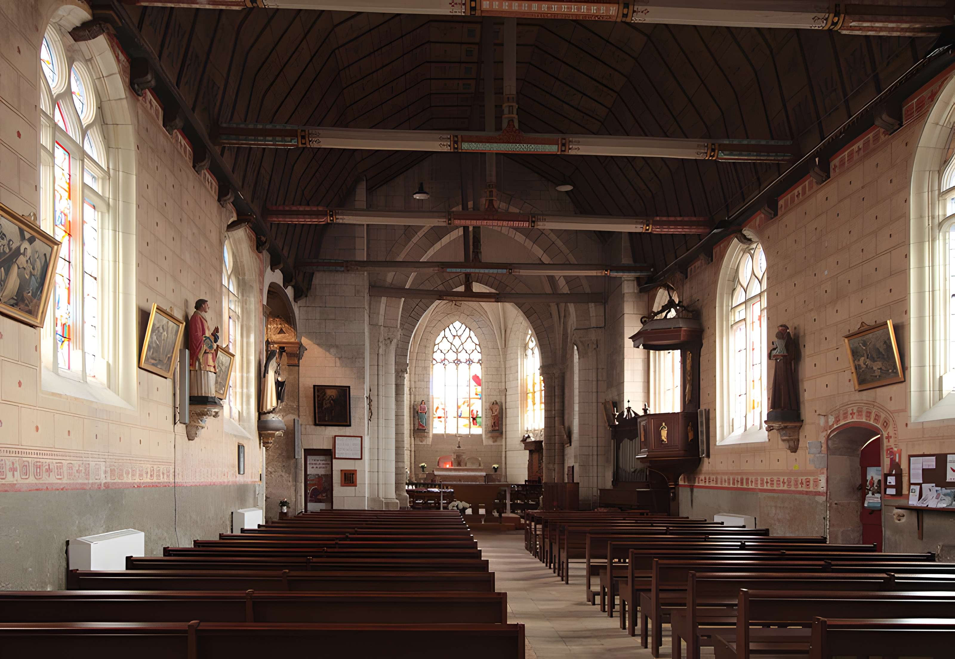 Église Sainte-Eulalie de Genillé