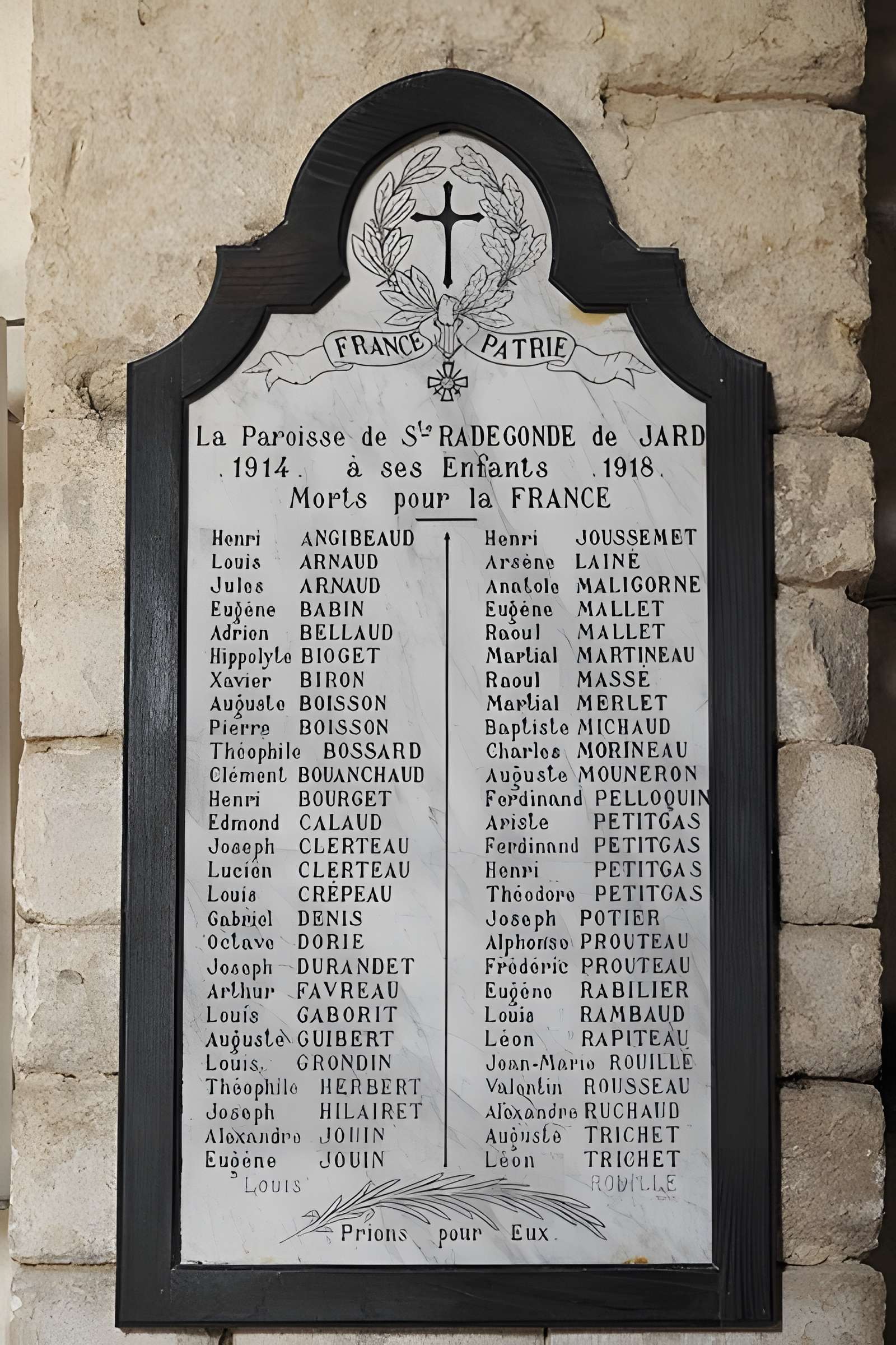 Église Sainte-Radégonde de Jard-sur-Mer