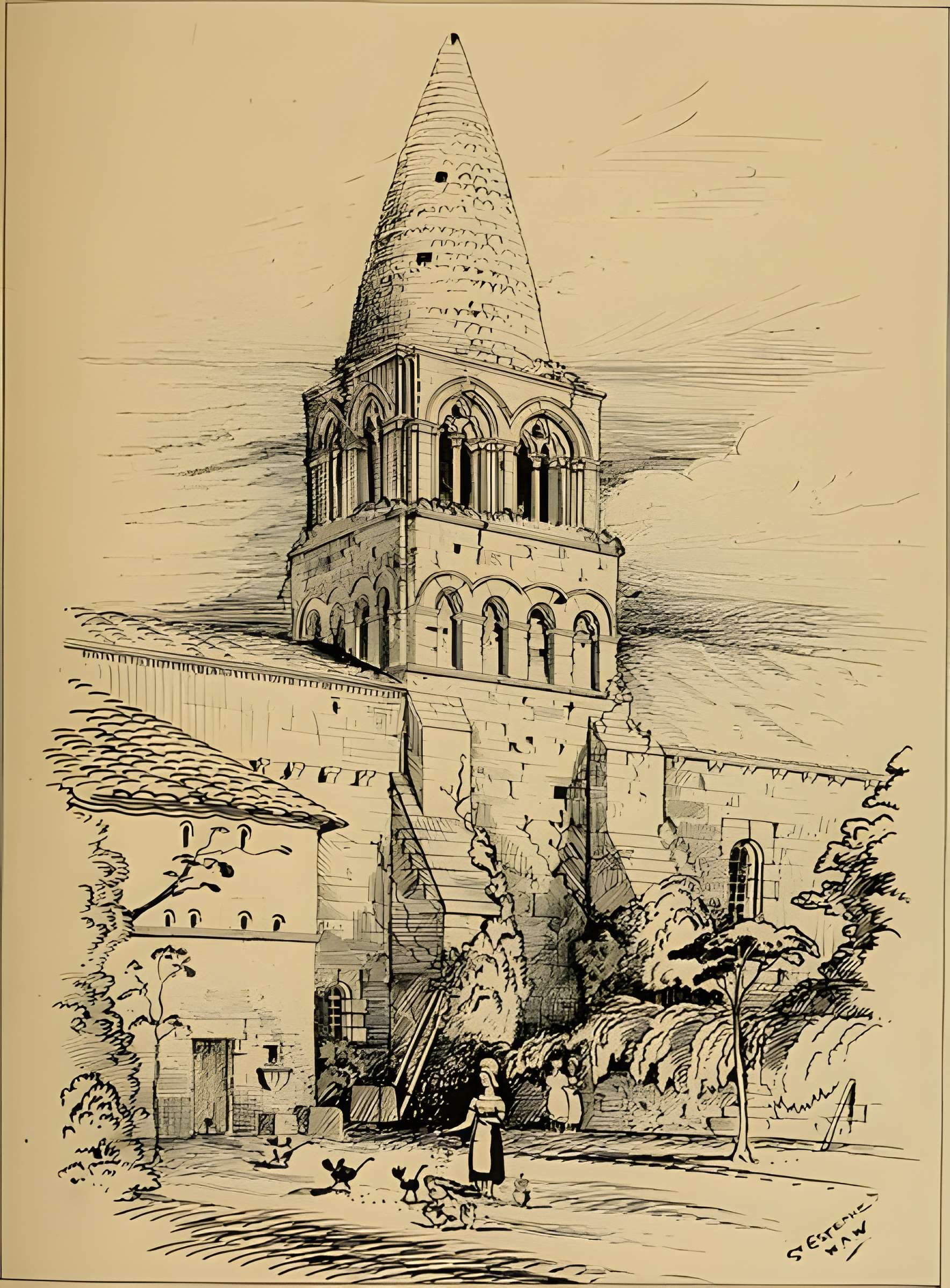 Église Saint-Estèphe à Roullet-Saint-Estèphe