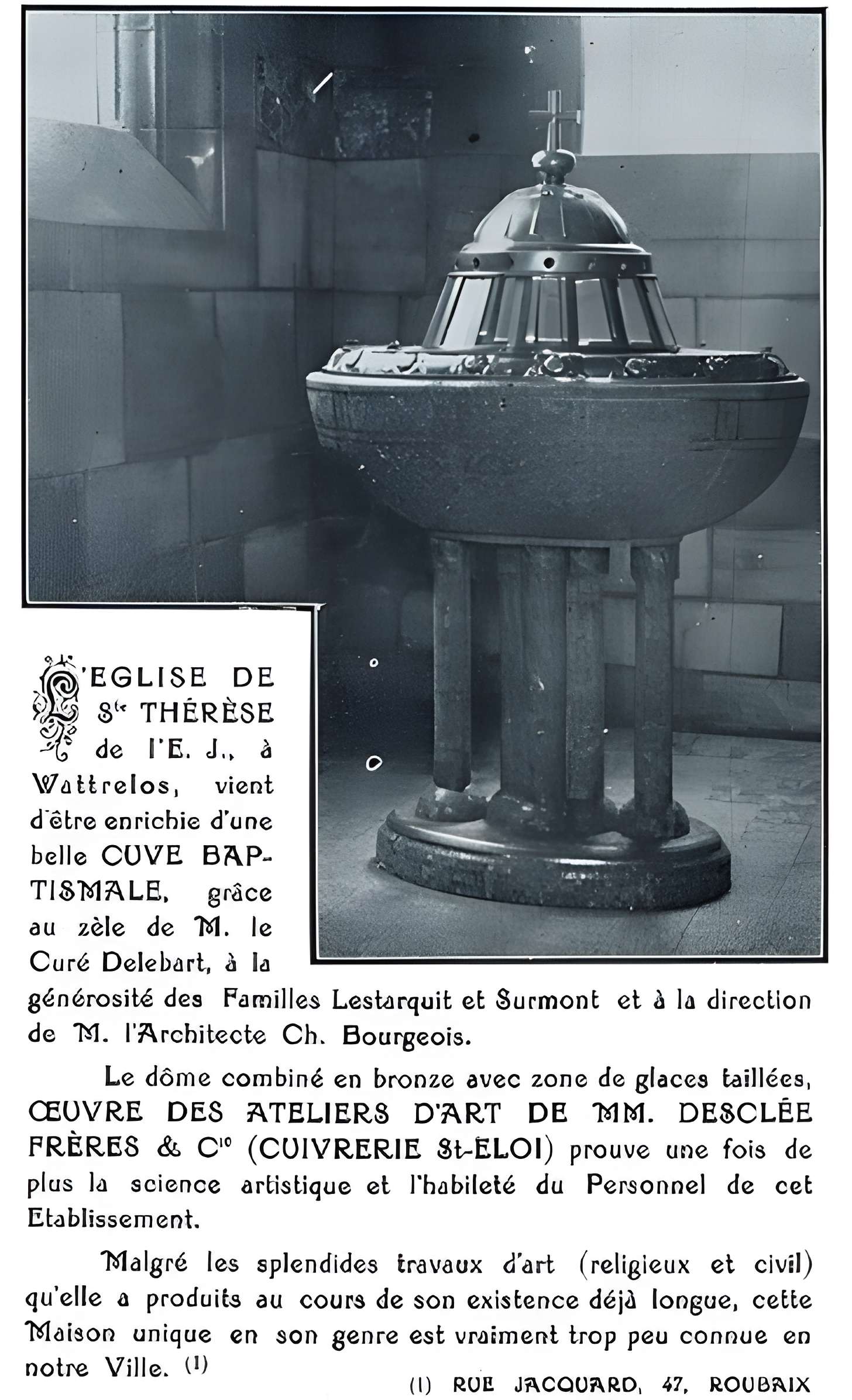 Église Sainte-Thérèse-de-l'Enfant-Jésus de Wattrelos