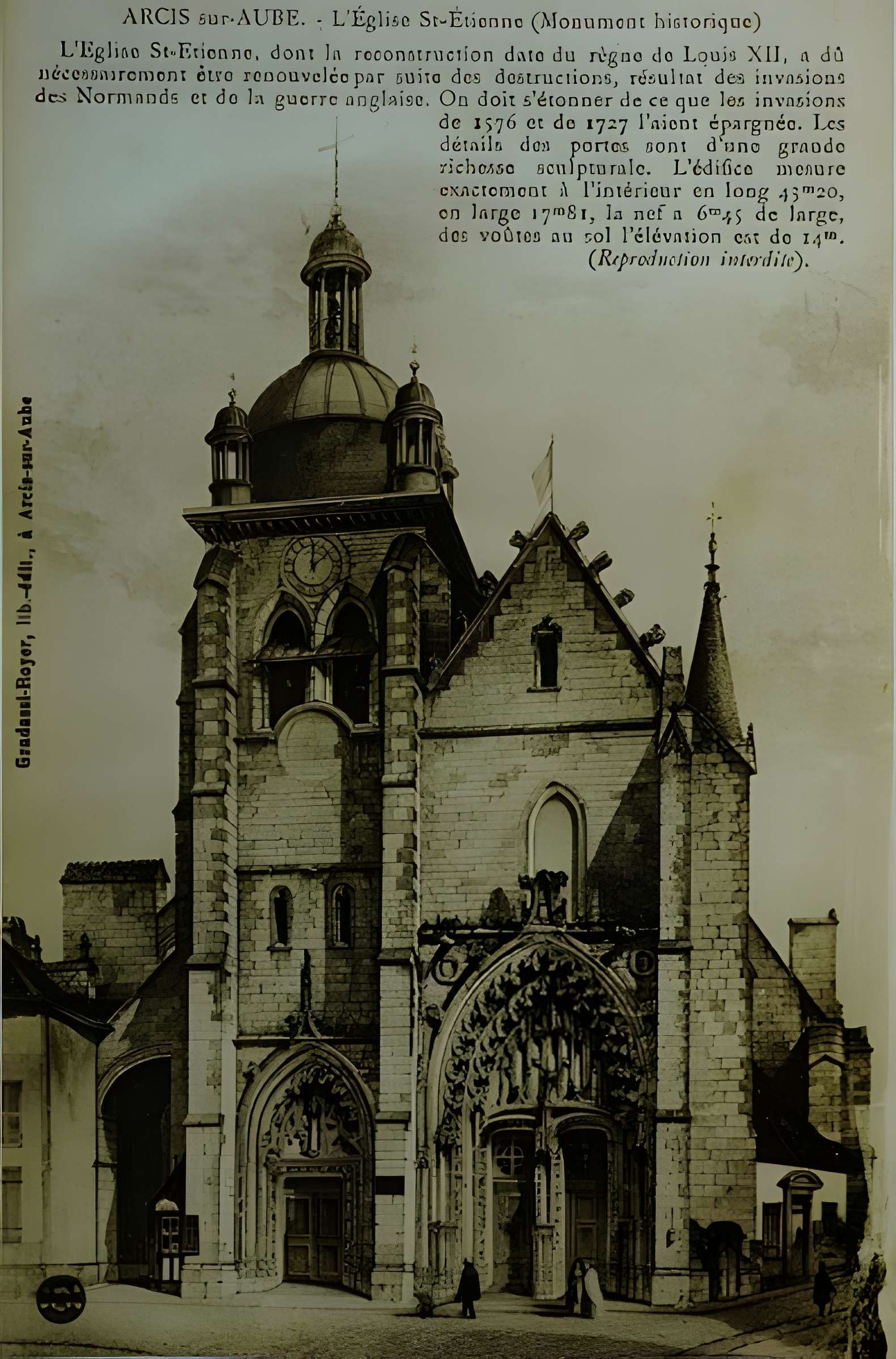 Église Saint-Étienne d'Arcis-sur-Aube