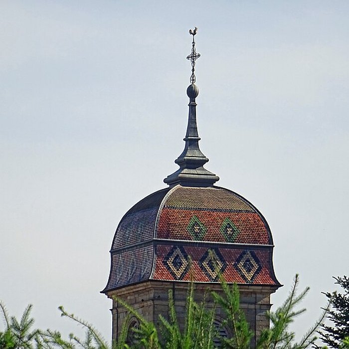 Photo de Église Saint-Étienne de Fougerolles et croix