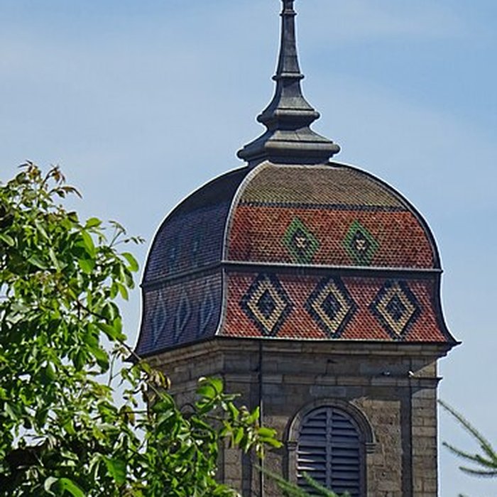 Photo de Église Saint-Étienne de Fougerolles et croix