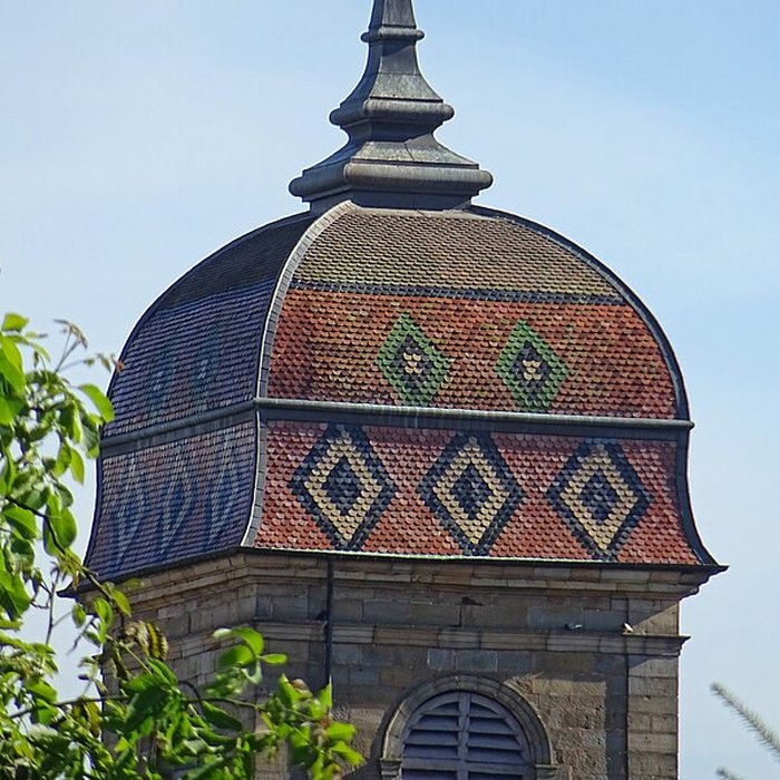 Photo de Église Saint-Étienne de Fougerolles et croix