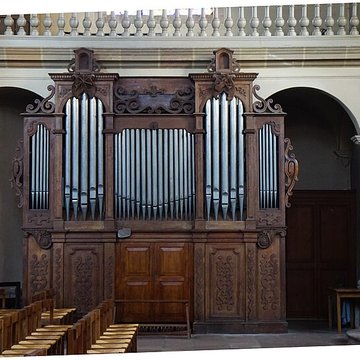 Église Saint-Étienne de Fougerolles et croix