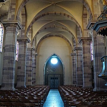 Église Saint-Étienne de Fougerolles et croix