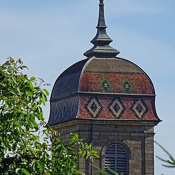 Église Saint-Étienne de Fougerolles et croix