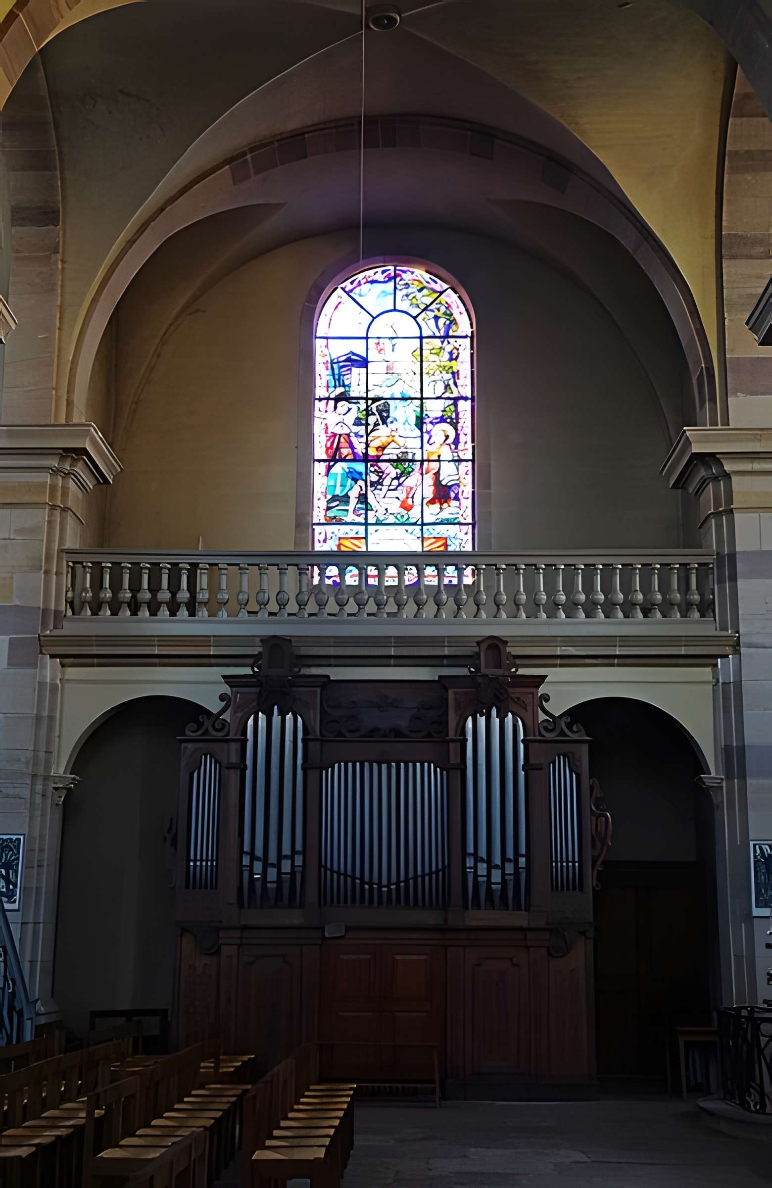 Église Saint-Étienne de Fougerolles et croix