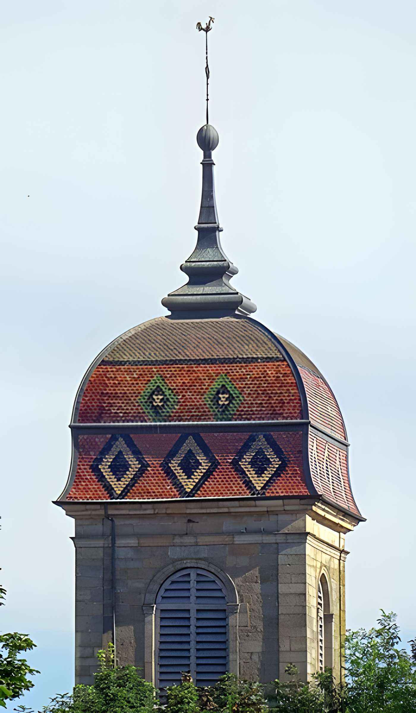 Église Saint-Étienne de Fougerolles et croix
