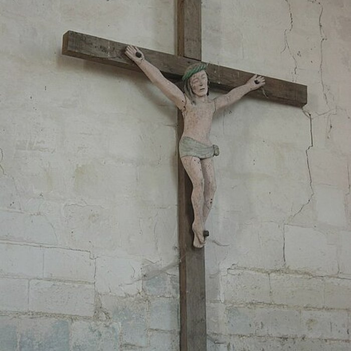 Photo de Église Saint-Georges de Trouans et croix