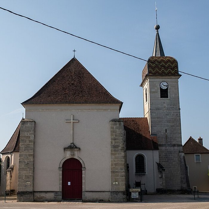 Photo de Église Saint-Germain de Parcey et croix