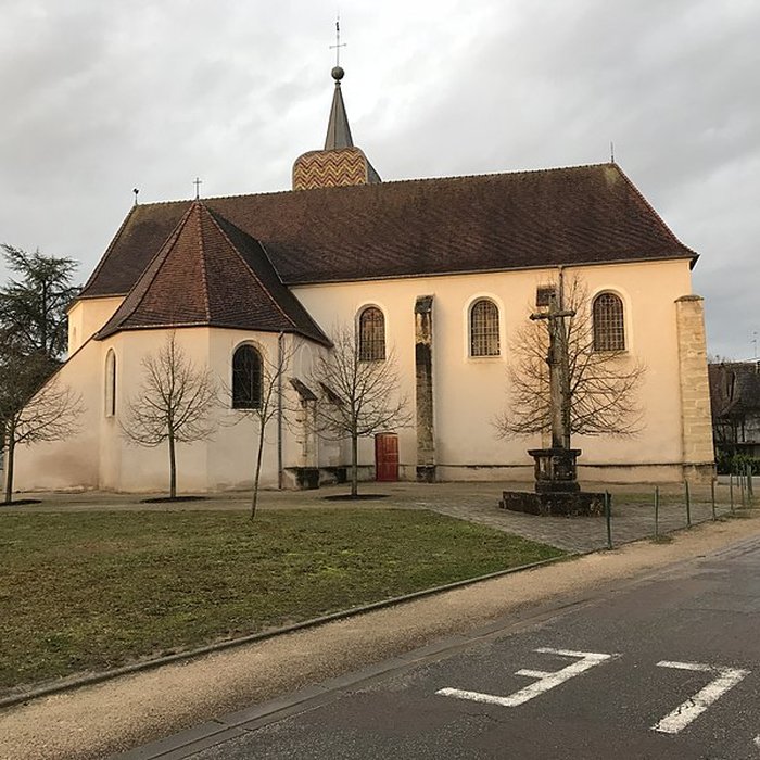 Photo de Église Saint-Germain de Parcey et croix