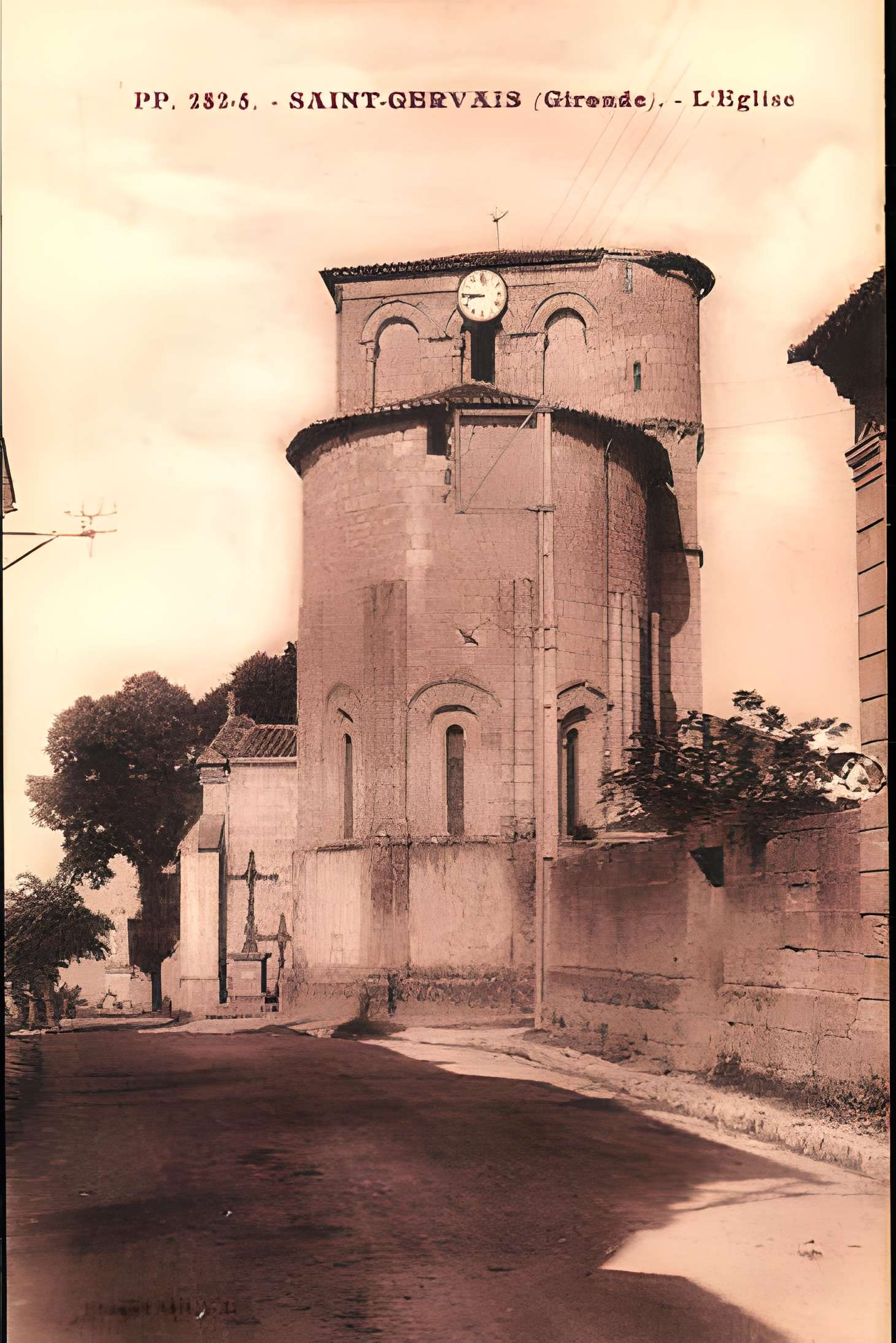 Église Saint-Gervais de Saint-Gervais dans la Gironde