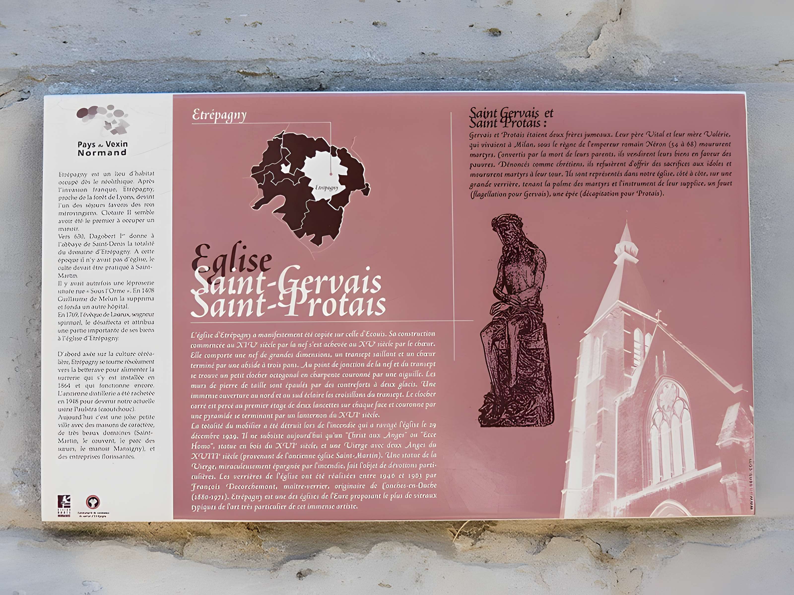 Église Saint-Gervais-Saint-Protais d'Étrépagny