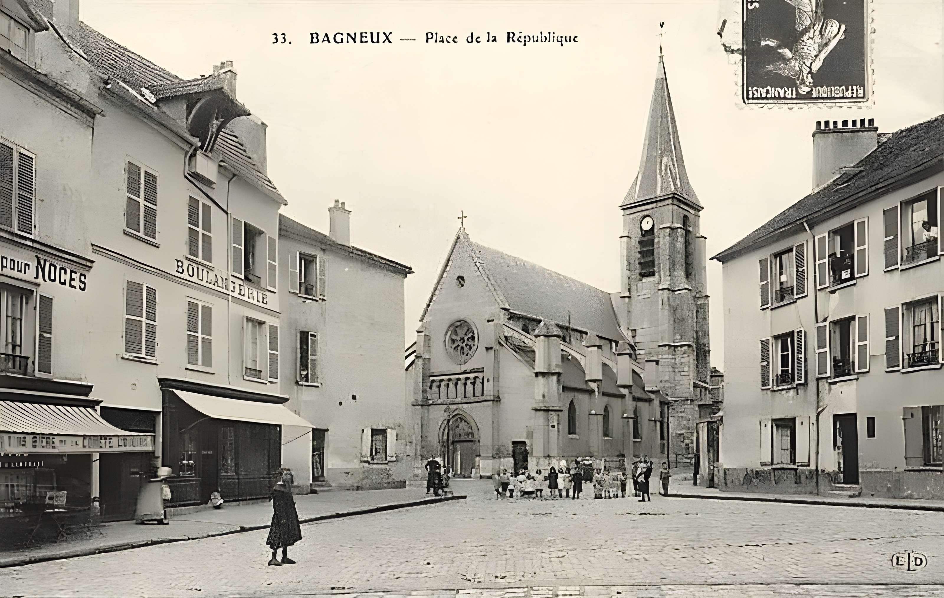 Église Saint-Hermeland de Bagneux