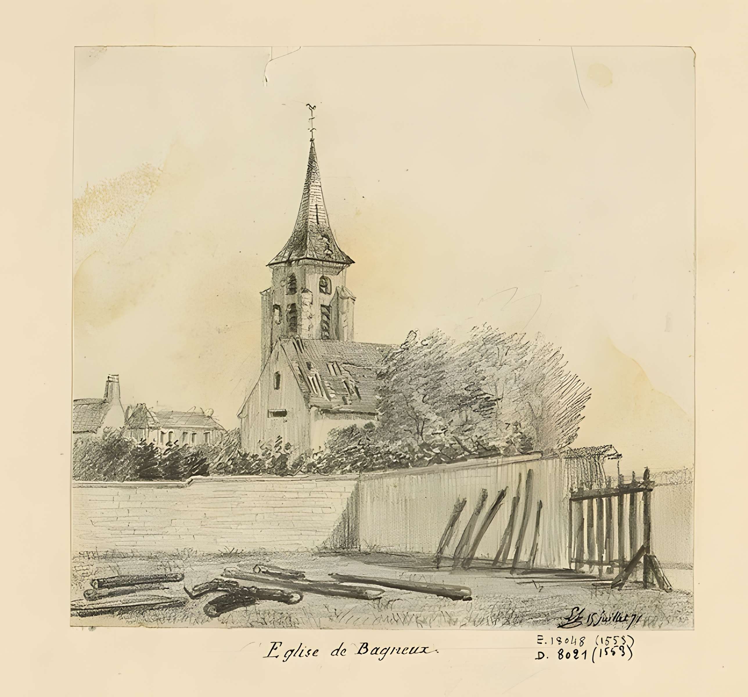 Église Saint-Hermeland de Bagneux